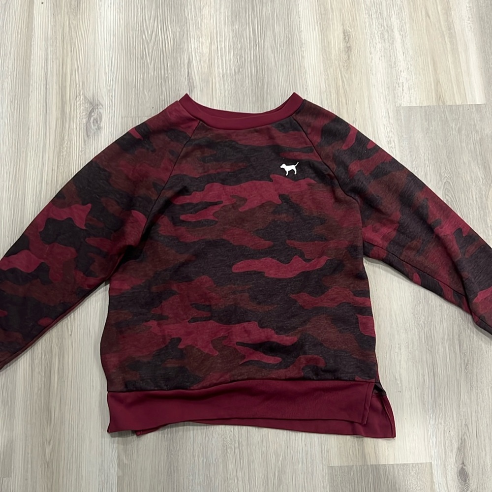 Maroon Pink Crewneck